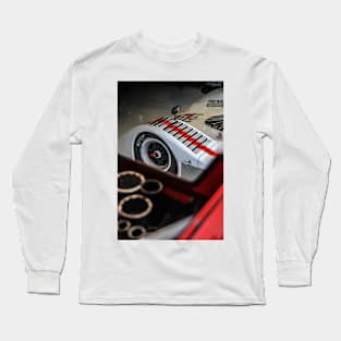 Racing Sportscar Garage Print Long Sleeve T-Shirt